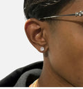 Moissanite Circle Earring Supplier