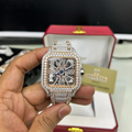 Moissanite Skeleton Watch Supplier